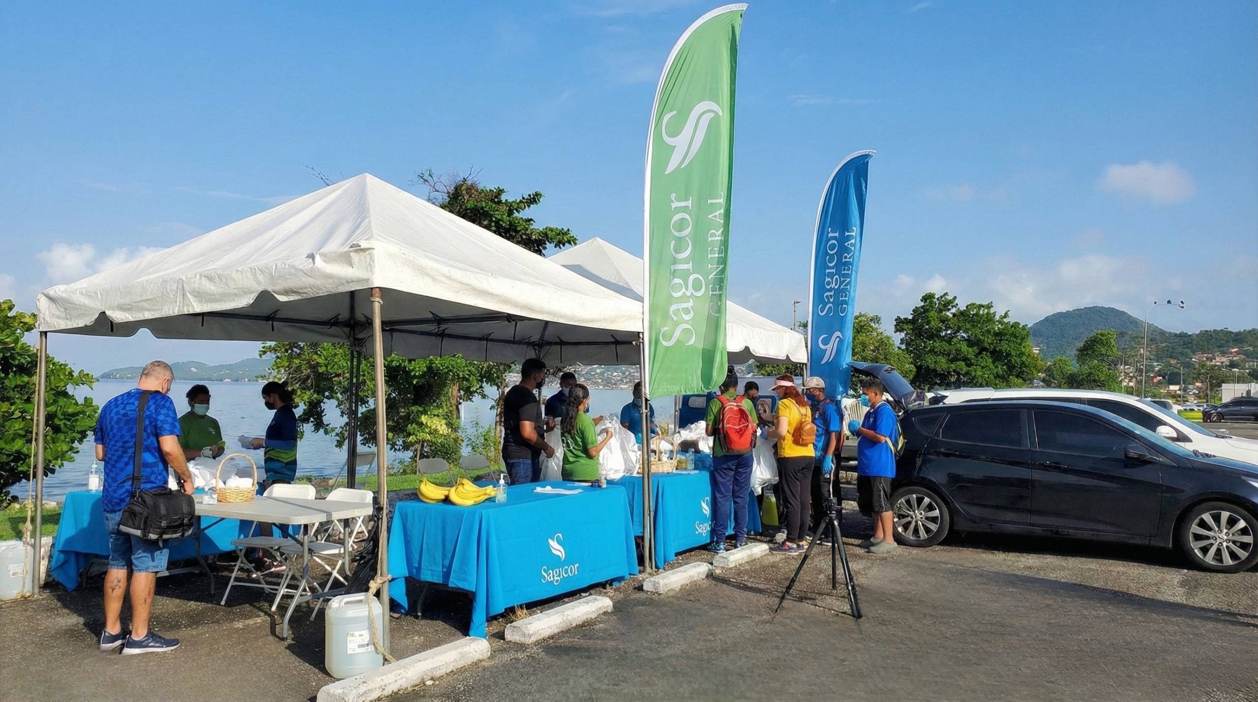 Sagicor, CNIRD, CYENTT, & ICCTT Coastal Clean Up